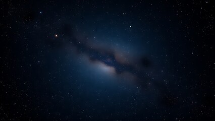 Fototapeta premium Elegant, luminous chains of star clusters weaving through the velvet blackness of space like a celestial necklace.Commercial Space Renovation and Brand Marketing. 