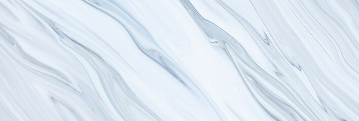 Obraz premium Marble rock texture blue ink pattern liquid swirl paint white dark that is Illustration panorama background for do ceramic counter tile silver gray that is abstract waves skin wall luxurious art ideas