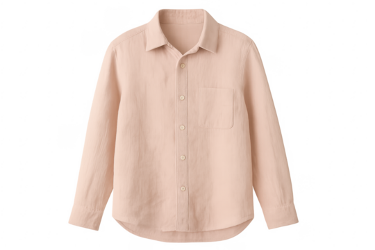 Pink button down long sleeve shirt textile apparel