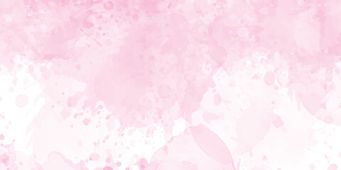 Pastel pink watercolor paint brush glitter for wedding elements. or card templates for greetings. 