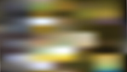 Abstract warm golden bokeh with motion blur and streaks; blurred restaurant bar interior in brown and green tones cozy cinematic backdrop for food, menus, banners, headers