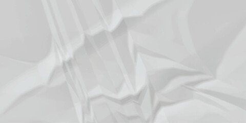 Abstract white paper crumpled panorama white paper texture background, crumpled pattern texture fabric scrapbook...	