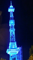 Radio Tower by night  in Berlin