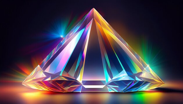 crystal rainbow prism rainbow light abstract jewelry reflex prism transparent flare glowing glass overlay light diamond spectrum effect sparkle optical crystal rainbow
