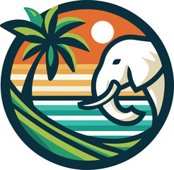 ivory coast logo icon vector white background .