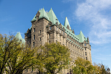 Confederation Building in downtown Ottawa, Canada