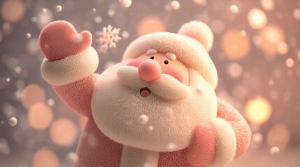 Cinematic 3D Santa Claus Animation Pack – Cute Kawaii Holiday Loops, Cozy Christmas Scenes, Flying Sleigh, and Festive Intros in Warm Pastel Style for Video Projects