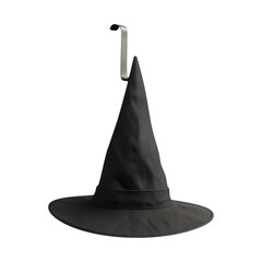 Fototapeta premium PNG Black witch hat hanging hook
