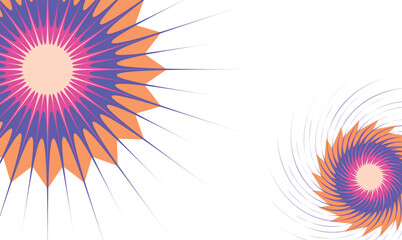 Obraz premium Abstract geometric background features vibrant colors backdrop background for banner, poster, ads, covering and wallpaper design