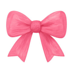 PNG Elegant pink bow illustration.