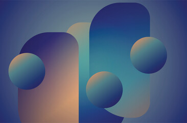 Abstract geometric background features vibrant colors backdrop background for banner, poster, ads, covering and wallpaper design