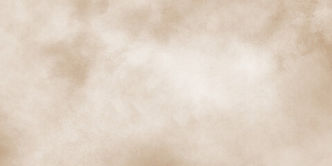 brown watercolor background hand-drawn with cloudy strokes of brushes, Grunge and smooth paper texture of brown surface, Old paper vector texture background for cover design, vintage paper background 