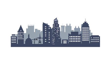 Fototapeta premium City vector 