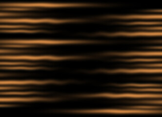 Abstract Horizontal Orange/Brown Glow Lines or Blurred Light Streaks on Black Background (PNG)