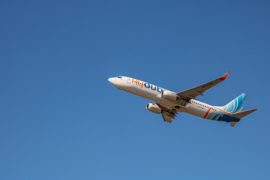 Commercial passenger jet airliner