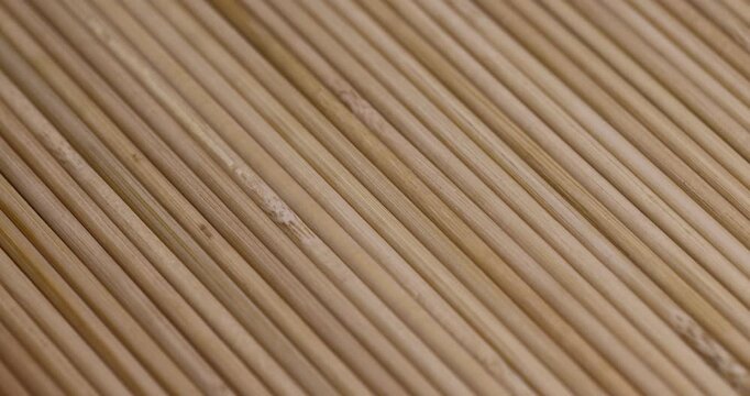 Thin round bamboo sticks are used as supports for indoor or other agricultural plants or for cooking, thin long sticks made of bamboo