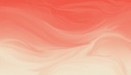 Autumn Mist: Elegant Orange and White Flowing Texture