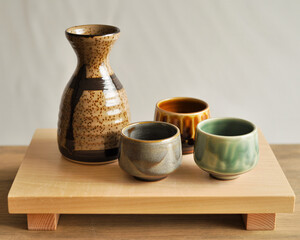 Experience Japanese culture with a sake set embodying elegance and tradition, perfect for serene moments and authentic culinary presentations