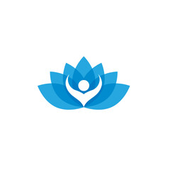 Beauty Vector lotus icon
