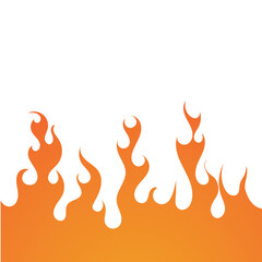 Fire flame background vector illustration design