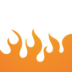 Fire flame background vector illustration design