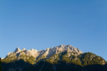 Mountain and plenty of blue sky
