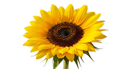 Obraz premium Bright sunflower with detailed petals