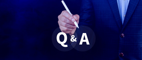 Q and A questions and answers symbol, FAQ, frequency asked questions, Answer, Question Ask,...
