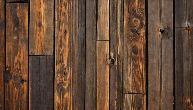 Pattern di sfondo con tavole di legno scuro