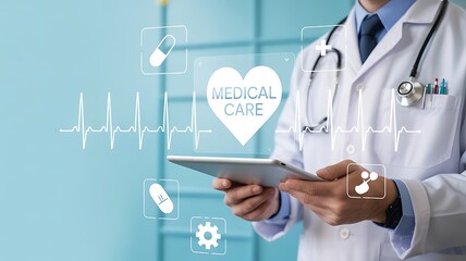 Digital Doctor Dashboard with Online Medical Report and Remote Health Monitoring Interface