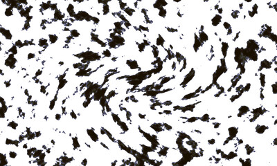 Abstract Black and White Swirl Texture – Dynamic Ink Pattern Background