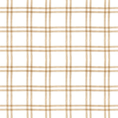 Watercolor checkered pattern. Watercolor texture. Checkered background. Home textile. Print for fabric.