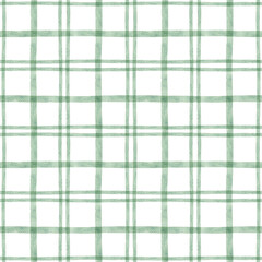 Watercolor checkered pattern. Watercolor texture. Checkered background. Home textile. Print for fabric.