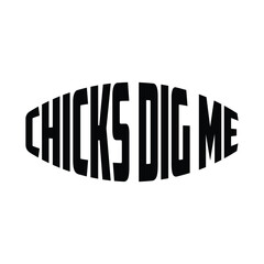 Cool Easter Chicks Dig Me graphic T-Shirt Design for Easter Day