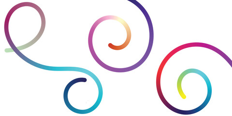 Obraz premium Vibrant gradient curves create a dynamic, modern abstract background perfect for digital design and branding projects