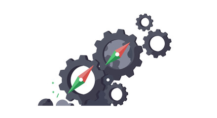 Streamlined Design Toolkit: Minimalist Flat Vector Art for Next-Generation UI/UX and Digital Branding