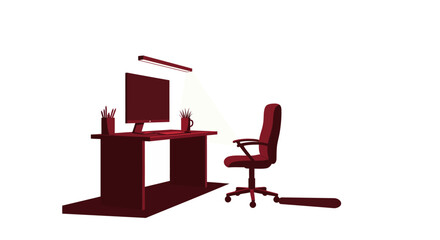 Streamlining Digital Operations: Minimalist Vector Art for AI Workflow and Flat UI Design Integration