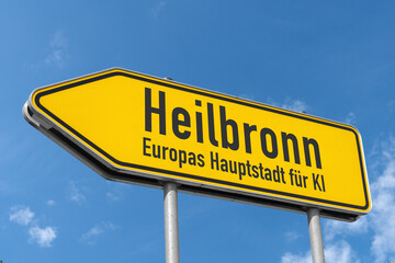 Heilbronn, Europas Hauptstadt für KI, Verkehrswegweiser