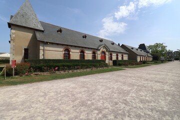 Haras national, vue de l'extérieur, ville de Lamballe, département des Côtes d'Armor, Bretagne, France