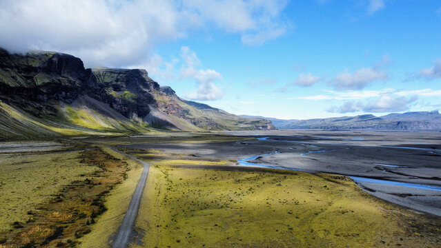 Lómagnúpur Scenic Spot Iceland