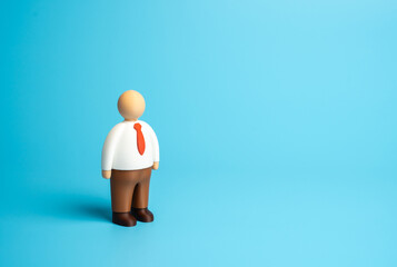 Office worker and copy space. Work and business. Hiring workers. Career development, job market trends, and employment in modern office environments.