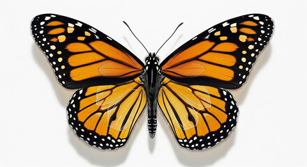 Fototapeta premium butterfly isolated on white