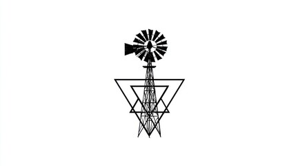 Windmill geometric design