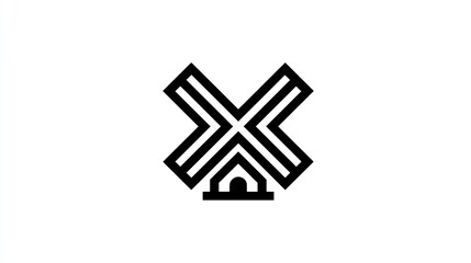 Abstract windmill design