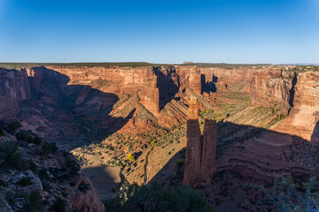 Canyon de Chelly National Monument within boundaries of Navajo Nation in Arizona. South Rim...
