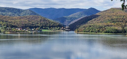 Cincis lake, Hunedoara county, Transylvania, Romania.