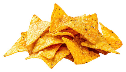 Naklejka premium PNG Nachos chips snack food