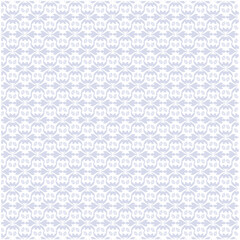 Sky Blue Symmetry Soft Pattern