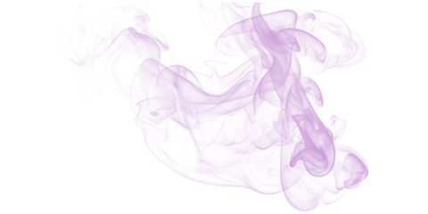 Ethereal Lilac Smoke Swirls Abstract Vapor Mystical Haze Gentle Wisps Dreamy Texture On Black