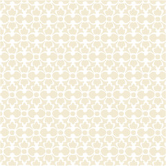 Beige Modern Symmetry Pattern